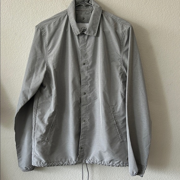 Herschel Supply Company Other - Herschel Supply Company Light Gray Shirt Jacket Windbreaker size S